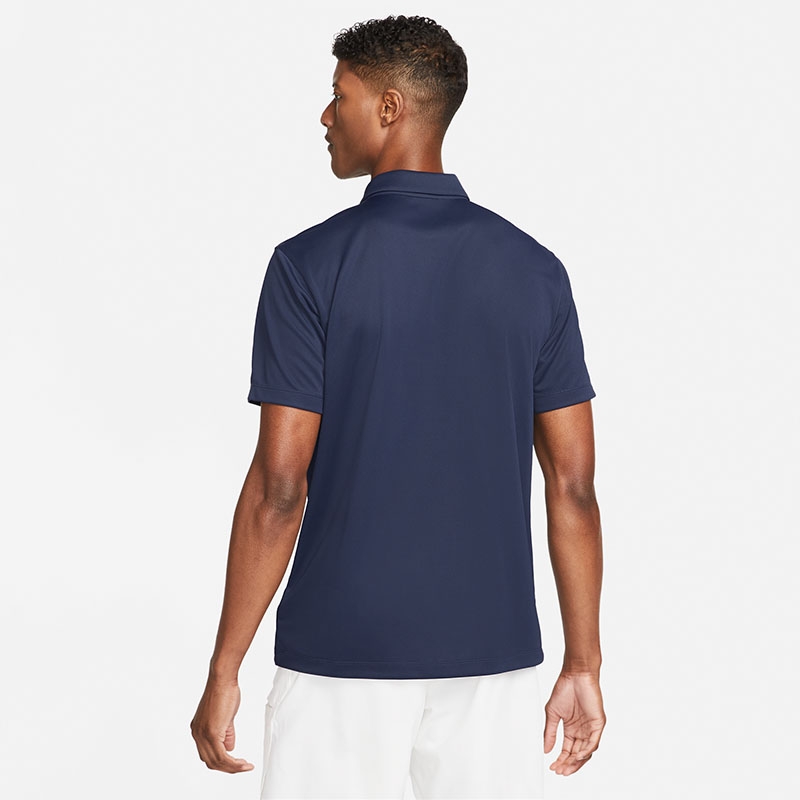 Nike Court Men's Tennis Polo Obsidian/white